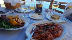Ile kosztuje obiad w greckiej tawernie?
